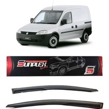 Sunplex Opel Combo Mugen Cam Rüzgarlığı 2001-2012 Arası 2'li Sunplex