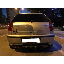 Niken Fiat Palio Uyumlu Üniversal Difüzör Gri Tüm Modeller