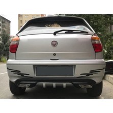 Niken Fiat Palio Uyumlu Üniversal Difüzör Gri Tüm Modeller