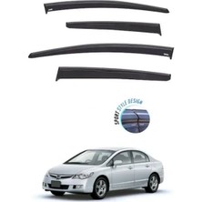 Sunplex Honda Civic Fd6 Mugen Cam Rüzgarlığı 2006-2012 Arası Sunplex