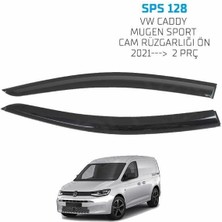 Sunplex Vw Caddy Mugen Cam Rüzgarlığı 2021 Sonrası 2'li  Sunplex