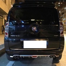 Niken Fiat Fiorino Uyumlu Arka Tampon Altı Difüzör Siyah Tüm Modeller