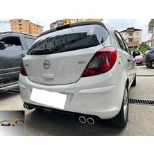 Niken Opel Corsa D Uyumlu Üniversal Difüzör Gri 2007-2014 Arası