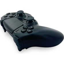 Coverzone Kablosuz Bluetooth Gamepad Pc Uyumlu ve Ps4 ve Ps5 Uyumlu Type-C Şarj Girişli Joystick Oyun Kolu Hassas Trigger Kaymaz Tasarım P4 Plus