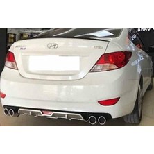 Niken Hyundai Accent Blue Uyumlu Üniversal Difüzör Siyah 2011-2018 Arası