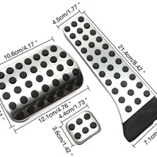 Niken Mercedes Sl Class Otomatik Pedal Seti Geçmeli Tip