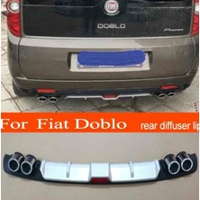 Niken Fiat Doblo 2-3-4 Uyumlu Üniversal Difüzör Siyah 2010 Sonrası Modeller