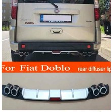 Niken Fiat Doblo 2-3-4 Uyumlu Üniversal Difüzör Siyah 2010 Sonrası Modeller