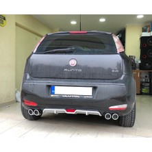 Niken Fiat Punto Uyumlu Üniversal Difüzör Gri Tüm Modeller