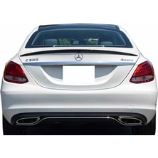 Dmb Mercedes W205 Boyalı (Pianoblack) Spoiler 2015-2021 Arası