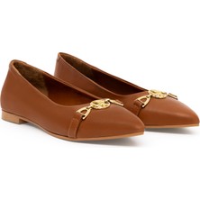U.S. Polo Assn. Kadın Taba Babet 50287171-VR099