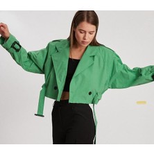 Alya NS Butik Reglan Kısa Trend Ceket