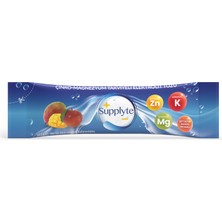 Supplyte Şeftali-Mango Aromalı Çinko-Magnezyum Takviyeli Elektrolit Tozu 12 Gr X 8 Adet