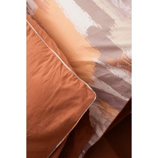 Ecocotton Evita Tek Kişilik Nevresim Takımı %100 Pamuk Ütü Istemeyen Baskılı 160X220 cm