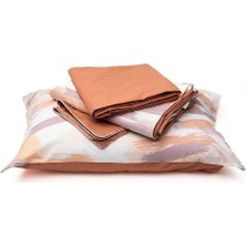 Ecocotton Evita Tek Kişilik Nevresim Takımı %100 Pamuk Ütü Istemeyen Baskılı 160X220 cm