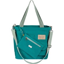 Endemique Studio Endémique Studio La Lune Tote Bag Small Tiffany Blue