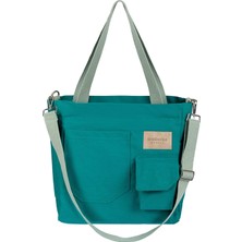 Endemique Studio Endémique Studio La Lune Tote Bag Small Tiffany Blue