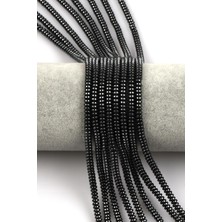 Alibaba Doğaltaş Hematit Dizi 2 x 4 mm Rondel Kesim