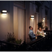Rultech 8 Adet Duvar Lambası LED Işık 12W Su Geçirmez Duvar Aplik İç & Dış Mekan Aydınlatma Bahçe Teras Lamba Ledışık
