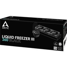 Arctic Liquid Freezer Iıı - 360 Intel / Amd Uyumlu, 360MM Radyatörlü, 3X12CM P12 Pwm Fanlı, Sıvı Işlemci Soğutucu (ACFRE00136A)