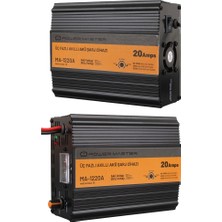 MA-1220A 12 Volt - 20 Amper Akıllı Akü Şarj Cihazı