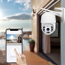 Epilons 20 Mp Hd Lens Iç Dış Mekan Suya Danıklı Ip Wifi Network Güvenlik Kamerası Wifi Kamera