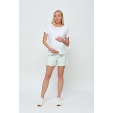 Motherway Hamile Şort Nefes Alabilir Kumaş ve Esnek Tasarımıyla Günlük Kullanım İçin İdeal