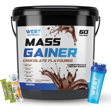 West Nutrition Mass Gainer Karbonhidrat Tozu 6000 Gr + Shaker