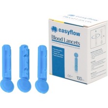 Easyflow Steril Lanset 28 G (Parmak Delme Iğnesi) Lanset Kalemiyle UYUMLU-500 Adet (100'LÜ 5 Kutu)