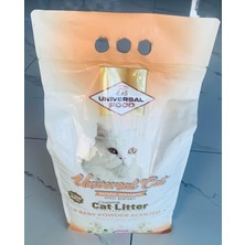 Universal Food Baby Powder Kokulu Topaklaşan Kedi Kumu 10 L x 1 Adet (Süper Topaklanan , Bentonitli, Kokusuz Kedi Kumu )