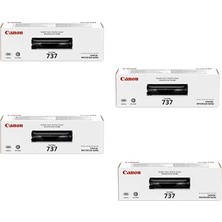 Clorpack Canon CRG-737 Uyumlu Toner 4'lü Avantaj Paket