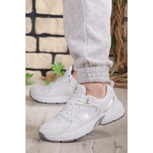 Lumberjack Pol WMN FX Beyaz-Gümüş Kadın Spor Ayakkabı