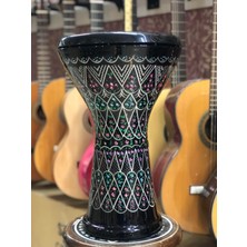 Vatan Mineli Işlemeli Alüminyum Döküm Darbuka KOD3038
