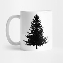 Çam Ağacı Kupa Bardak