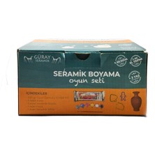 GÜRAY Seramik Oyun ve Boyama Seti