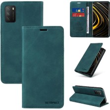 Manyi Mall Xiaomi Poco X3/x3 Pro 5g Manyetik Folio Cüzdan Koruyucu Pu (Yurt Dışından)