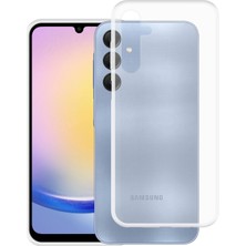 Samsung Galaxy A25 Kılıf Şeffaf Silikon Kılıf - Şeffaf