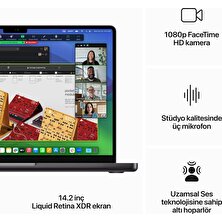 Apple Macbook Pro M3 Max 40C Gpu 64GB 1tb SSD 14 Inç Uzay Siyah Z1AWM3ML6641-TQ6