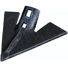 Demiray Çelik 6 mm Kültivatör Pabucu 11 Adet - 24 cm Kaz Ayağı Bıçağı