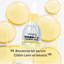 Vitayes Niacinamide %10Hyalüronik Asit Cilt Serumu ile %10 C Vitamini Cilt Serumu