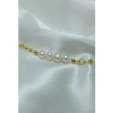 İnci Mode 24K Altın Kaplama Inci Bileklik