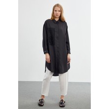 Zühre Gömlek Yaka Uzun Tunik