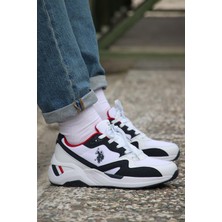 U.S. Polo Assn. Husky 4 Fx Comfort Hafif Taban Erkek Sneaker Beyaz