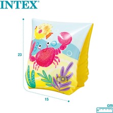 intex Deniz Canlıları Desenli Şişme Kolluk 3-6 Yaş  23 cm x 15 cm