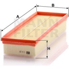 Mann Hava Filtresi Bmw 5 F10 518 D 520 D 2013- 18051