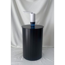 İhtiyaç Al Damacana Kılıfı Dekoratif Saklama Gizleme Kutusu Örtüsü Ahşap