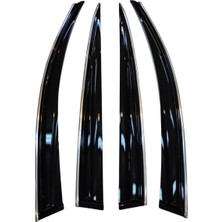 Balp Skoda Super B Kromlu Cam Rüzgarlığı 4lü Takım 2015-2020 Arası