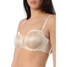 Yeni İnci İnci Ten Sütyen Kadınlar İçin Konforlu Tasarım ve Yumuşak Kumaş ile Gün Boyu Rahatlık