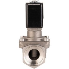 Unox 220 V Ac Paslanmaz Buhar Solenoid Valf  Normalde Kapalı 1/8" (0,5-6 BAR)