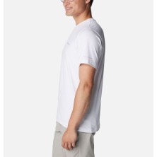 Columbia Men's Tech Trail™ Crew Neck Shirt Iı Erkek Tişört Beyaz AO5545-100